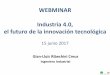 WEBMINAR Industria 4.0, el futuro de la innovación tecnológica€¦ · WEBMINAR Industria 4.0, el futuro de la innovación tecnológica 15 junio 2017 Gian-Lluís Ribechini Creus