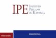 INFRAESTRUCTURA Marzo de 2016 - IPE · Perú No tiene No tiene 6,346** *Solo considera los proyectos viales **Cartera de ProInversión al 01 de Marzo del 2016. Fuente: IPE, ProInversión,