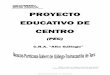 Departamento de Educación, Cultura y Deporte. PROYECTO ...craaltogallego.catedu.es/wp-content/uploads/2020/... · de Educación infantil. (BOE 4/01/2007) Real Decreto 126/2014 de