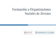 Formación a Organizaciones Sociales de Jóvenes · Constitución Política de Colombia 1991 Artículo 1. Colombia es un Estado social de derecho, organizado en forma de República