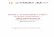 finanzastlax.gob.mx · 2020-04-24 · 1 Programa de Concurrencia con las Entidades Federativas EVALUACIÓN DE CONSISTENCIA Y RESULTADOS PROGRAMA DE CONCURRENCIA CON …