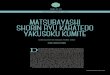 MATSUBAYASHI SHORIN RYU KARATEDO YAKUSOKU KUMITEmatsubayashi-ryu.com.ar/download/yahusoku.pdf · en los Bunkai del estilo o en el combate real. La tradición asevera que los Yakusoku