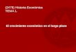 (2478) Historia Económica TEMA 1. · TEMA 1. Bibliografía básica • DOBADO, Rafael. 2013. “Globalización y Gran divergencia (09.10.2013)” Blog Pasado y Presente de la Economía