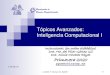 Tópicos Avanzados: Inteligencia Computacional Iccc.inaoep.mx/~pgomez/cursos/IC-I/acetatos/introduccion.pdf · Inteligencia Artificial e inteligencia computacional (cont.) La representación