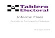 Informe Final - iepcjalisco.org.mx · Ciudadana para el proceso electoral ordinario 2014-2015, consistió en la difusión de plataformas políticas de los partidos políticos para