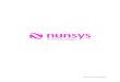 Dossier de prensa - Nunsys - Tu Socio Tecnológico en ......Un socio tecnológico para nuestros clientes Queremos ser la empresa de soluciones integrales TIC de referencia en el mercado