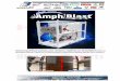 NUEVO EQUIPO DE GRANALLADO HUMEDO AMPHIBLAST DE … · 2018-08-21 · Eléctricos El sistema AmphiBlast puede trabajar en un amplio rango de presiones de granallado El sistema permite