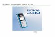 Guía del usuario del Nokia 2310download-support.webapps.microsoft.com/phones/... · La disponibilidad de productos concretos puede variar de una re gión a otra. Consulte con su