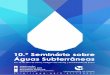 10.0 Seminário sobre Águas Subterraneas 9 e 10 de abril ...€¦ · 9 e 10 de abril de 2015 | Colégio Luís Verney I Universidade de Évora ASSOCIAÇÄO PORTUGUESA DOS RECURSOS