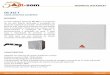 CAIXA ACÚSTICA APARENTE · 2020-06-15 · A caixa acústica aparente DS 315 T é composta de um alto falante destinada à instalação em locais de superfície ou parede. Desenvolvida