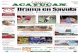 NòMERO 6091 Drama en Sayula - Diario de Acayucandiarioacayucan.com/hemeroteca/2019-04-04.pdf · 2019-06-12 · el primer bimestre del a o que corre, Veracruz, con 21 asesinatos de