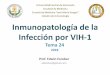 Cátedra de Inmunología Inmunopatología de la Infección por ... · Organización Genética del VIH-1 Emerman M; Current Biology 1996; 6(9):1096-1103 Proteínas Estructurales •Gag: