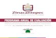 CONTENIDO - Ayuntamiento de Zinacantepec | Portal WEB Institucional del … · 2020-04-29 · programa presupuestario, mediante la aplicación de encuestas o entrevistas a la población