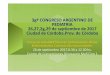 38º CONGRESO ARGENTINO DE PEDIATRIA 26-9/dra... · 2017-10-18 · 38º CONGRESO ARGENTINO DE PEDIATRIA 26,27,28,29 de septiembre de 2017 Ciudad de Córdoba.Prov. de Córdoba Curso:La