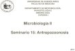 Microbiología II Seminario 15: Antropozoonosis 15.pdf•Conocer la epidemiología, mecanismos de infección y la evolución natural de las diferentes infecciones zoonóticas •Aprender