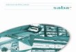 Informe de RSC 2012 - Saba...Los pilares sobre los que queremos que pivote la RSC en Saba son la transversalidad y la interna cionalidad, la movilidad sostenible como identidad de