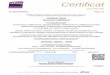 Certificat › ... › 7215 › OHSAS_18001_Certificates.pdf · 2020-06-16 · Certificat Certificate N° 2017/76476.2 Page 2 / 9 11 rue Francis de Pressensé - 93571 La Plaine Saint-Denis