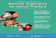 Vol. 10 - Nº 41 - Diciembre 2019 ISSN 1852-8724 ISSN 1853 ...rasp.msal.gov.ar/rasp/edicion-completa/RASP-numero-42.pdf · Revista Argentina de Salud Pública Dirección de Investigación