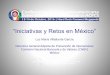 “Iniciativas y Retos en México” - Delitos Financieros...SOFIPOS sociedades financieras comunitarias, organismos de integración financiera rural Sociedades operadoras y distribuidoras