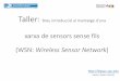 Taller: Breu introducció al muntatge d’una de sensors sense fils.pdf · •Timbre sense fil •Termòmetre amb sensor XBee analògic i ... Xarxes ZigBee - Adreça particular de