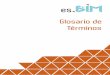 Glosario de Términosbim.tecniberia.es/wp-content/uploads/2016/11/GT1...Glosario de Términos 2 2 GLOSARIO A continuación se incluye el glosario de términos determinado. Español