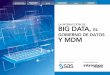 LA INTERACCIÓN DE BIG DATA, EL GOBIERNO DE DATOS Y MDM · integración del big data en su marco de TI existente . Es cierto, los volúmenes más grandes de datos son la norma. Y