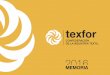 Memoria Texfor 2016 V07 - WordPress.com€¦ · Las exportaciones del sector textil español en 2016 han crecido un 7’35% respecto a 2015 y la cifra alcanzada de 3.891 millones