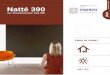 (ref. Screenprotectors: Ibiza 390) - Interempresas · 3 visual comfort FIBRA DE VIDRIO Natté 390 (Ibiza 390) OF = 3% visual comfort fi Natté 390 (Ibiza 390) / 002002 - blanco W