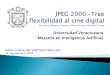 Universidad Veracruzana Maestría en Inteligencia Artificial · 2011-10-03 · En el 2002 siete de los mejores estudios de Hollywood crean DCI (Digital Cinema Iniciative) Describen