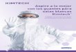 Aspire a lo mejor con los guantes para salas blancas Kimtech · 2020-03-27 · 14 16 18 20 AQL Freedom from Pinhole Actual Datos de tendencia sobre la ausencia de porosidad en los