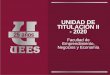 UNIDAD DE TITULACIÒN II t - 2020 · UNIDAD DE TITULACIÒN II - 2020 Facultad de Emprendimiento, Negocios y Economìa. ... Contenido (Ver en …/ titulacion) Charlas de capacitación