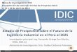 Presentación de Informes Finales de Proyectos 2013 4, 11 y ......Estudio de Prospectiva sobre el Futuro de la Ingeniería Industrial en el Perú al 2025 Investigador principal: Ing