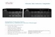 Guía de inicio rápido · las unidades de disco sean del mismo tamaño físico. 1. Smart Storage NSS324 y NSS326 de Cisco para pequeños negocios 3 • Sistema de alimentación ininterrumpida