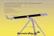 User Manual - Mikroshop.cz Levenhuk Strike 50 NG Levenhuk Strike 60 NG Levenhuk Strike 80 NG Optical design achromatic refractor Objective lens diameter (aperture), mm 50 60 80 Focal