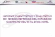 Presentación de PowerPoint · Diario de Taxco-Iguala 63 Diario Puntual 4 Total 1680. 8 Tipo de información Número de aparición Nota informativa 1525 Foto-nota 59 Opinión/Análisis