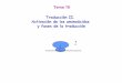 Presentación de PowerPointpersonales.us.es/csm/docs/teoria/Tema 19 Olga.pdf · 2010-01-18 · * Las proteínas son sintetizadas desde el grupo amino hacia el carboxilo por la adición