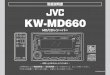 SCAN - 株式会社JVCケンウッドSCAN AUDIO ATT DSP FUNC BAND PRESET DISC VOLUME RM - RK36 PROG 取扱説明書 LVT0448-001B KW-MD660 － お買い上げありがとうございます