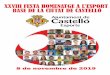 XXVIII FESTA HOMENATGE A L’ESPORT BASE DE LA CIUTAT DE … · 2019-10-31 · 3 XXVIII Festa Homenatge a l’Esport Base de la Ciutat de Castelló 8 de novembre de 2019 MODALITAT