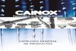 CATÁLOGO GENERAL DE PRODUCTOS - cainox.com · Esperamos que nuestro catálogo, con un diseño actualizado, más técnico y accesible a todos los sectores del mercado, se convierta