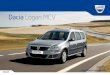 Dacia Logan MCV · 2020-01-19 · Dacia Logan MCV е оборудвана със спирачна система ABS + система за помощ при внезапно спиране
