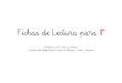 Fichas de Lectura para 1º...Fichas de Lectura para 1º Adaptadas por D. José Luis Novoa, maestro del colegio Ramón Crossa, de Ubrique – Cádiz – España