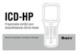 ICD-HP - Hunter Industries · 2011-08-25 · ICD-HP Programador portátil para descodificadores ICD da Hunter Manual do Proprietário e Instruções de Utilização 1 2 3 4 5 6 7