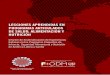 LECCIONES APRENDIDAS EN PROGRAMAS ARTICULADOS DE … · 2013-11-08 · Centro de Gestión del Conocimiento OPS/OMS Perú – Catalogación Lecciones Aprendidas en Programas Articulados