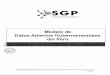 SGP – Secretaría de Gestión Pública – Presidencia …sgp.pcm.gob.pe/.../2017/02/Modelo-de-Datos-Abiertos.pdftemas como la gobernanza y calidad de los datos, herramientas de