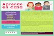 Actividades Pedagógicas€¦ · CENDI y Jardín de Niños continúen con sus procesos de aprendizaje con la ayuda de los adultos (mamá, papá, abuelos, tías, tíos y cualquier