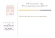 Proyecto de Presupuesto 2017 - Poder Judicial del Estado de …transparencia.pjbc.gob.mx/Documentos/pdfs/varios/... · 2017-08-31 · CONSEJO DE LA JUDICATURA DEL ESTADO DEPARTAMENTO