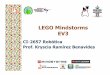 CI-2657 Robótica Prof. Kryscia Ramírez Benavides...diferentes modelos de construcción y con distintos retos de programación CI-2657 Robótica LEGO Mindstorm EV3 8 Comunicaciones