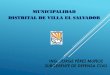 MUNICIPALIDAD DISTRITAL DE VILLA EL SALVADORmunives.gob.pe/WebSite/pp2016/PRESUPUESTO... · Planeamiento y Presupuesto como Secretaria Técnica del Grupo de Trabajo. ... JORGE PEREZ