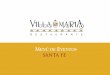 MENÚ DE EVENTOS SANTA FE - Villa Mariavillamaria.com.mx/wp-content/uploads/2018/11/Santa-Fe-EVENTOS_… · Ensalada de la Tierra del Sol Rodajas de jitomate con queso oaxaca deshebrado