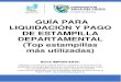 GUÍA PARA LIQUIDACIÓN Y PAGO DE ESTAMPILLA ...serveriissar.valledelcauca.gov.co/Capas/Presentacion/...GUÍA PARA LIQUIDACIÓN Y PAGO DE ESTAMPILLA DEPARTAMENTAL (Top estampillas